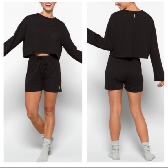 Free People Pants - Free People Sunny Set in black Size Small NWT